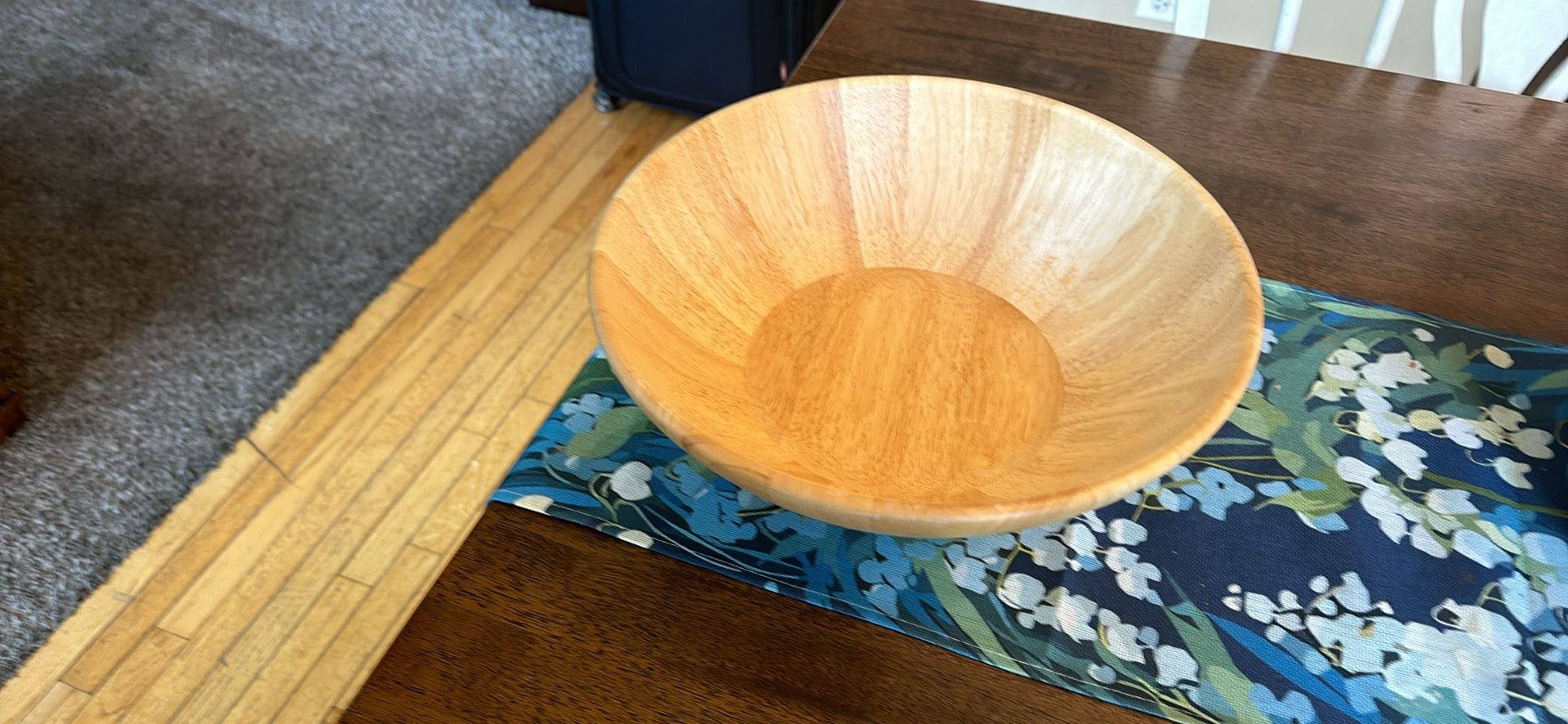 Wooden Fruit Bowl