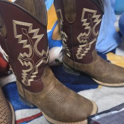 Boys Size 11 And Boys Size 3 BOOTS $15 Each Pair