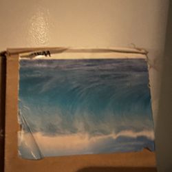 IKEA Ocean Wave Canvas Wall Art