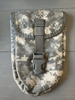 MOLLE II Entrenching Tool Pouch Assembly • E-Tool Carrier Pouch Digital Camo