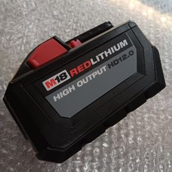 Milwaukee 12 ah high output