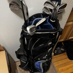 Wilson Clubs And Bag