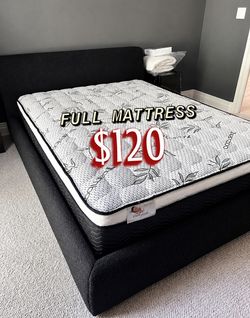 New Full Mattress Only $120