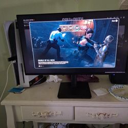 Acer 1080p 60 Fps Monitor With Logitech G935 Wireless Gaming Headsetv