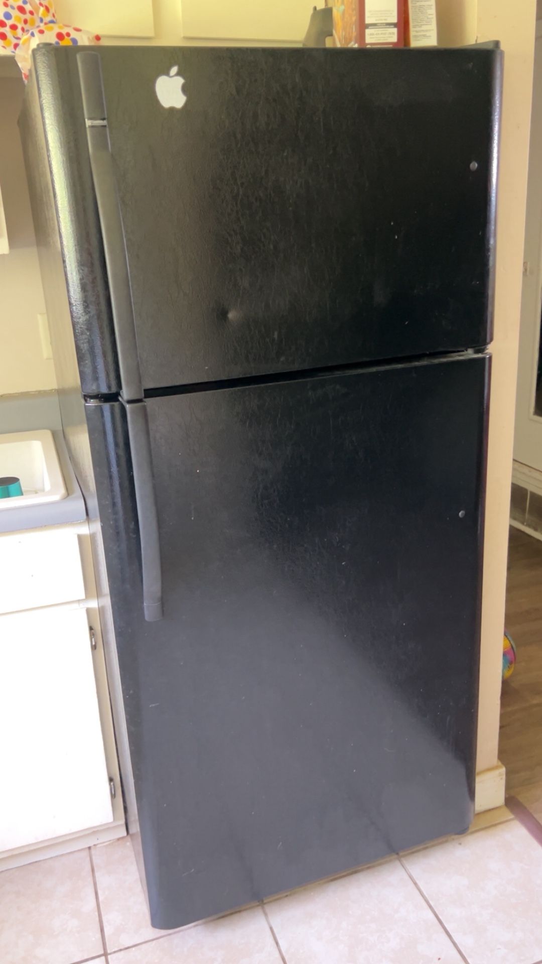 Black Kenmore Refrigerator