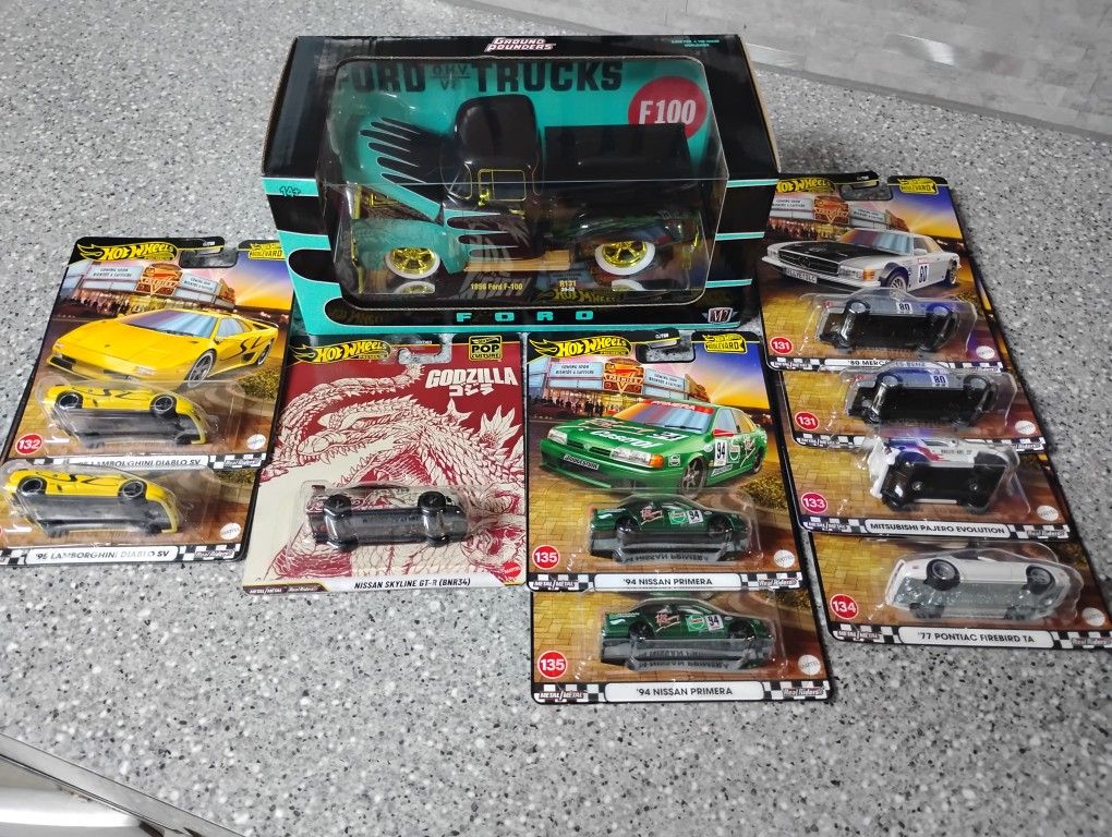 Hot Wheels And  M2 Machines Lot