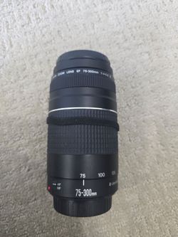 NEW Canon EF 75-300mm zoom camera lens!