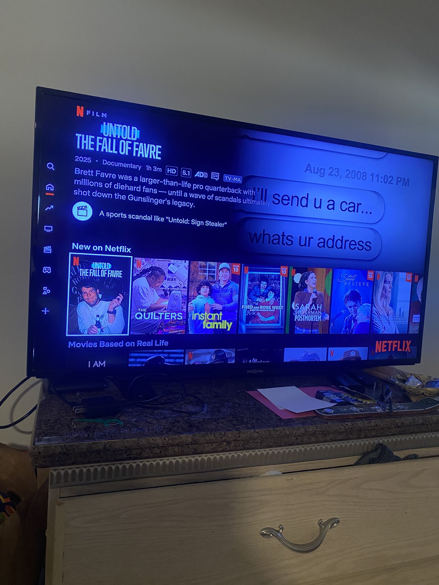 40 inch Insignia TV $75