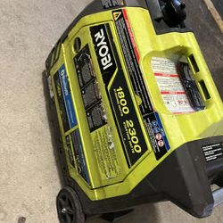 Ryobi Bluetooth 2300 Watt Gas Powered Digital Inverter Generator