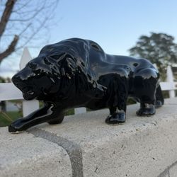 MCM Crouching Lion Statue 