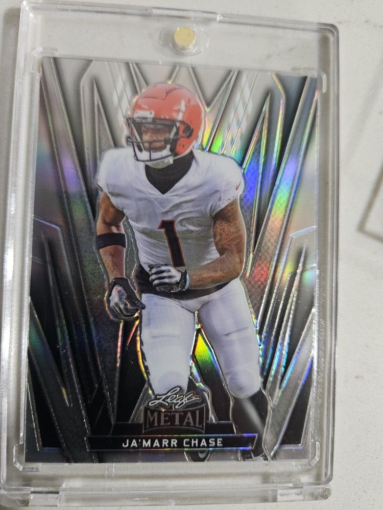 2024 Leaf Metal sports trading card  Ja'Marr Chase