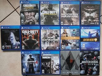 PLAYSTATION 4 VIDEO GAMES
