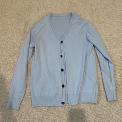 Baby Blue Cardigan 🌴