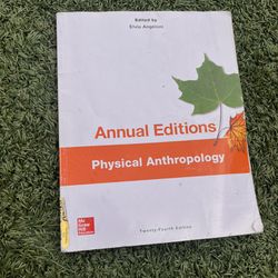 Annual Edition Physical Anthropology 
