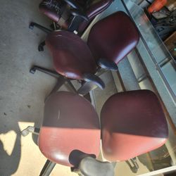3 Computer Chairs 