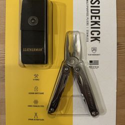 leatherman sidekick multitool with nylon sheath