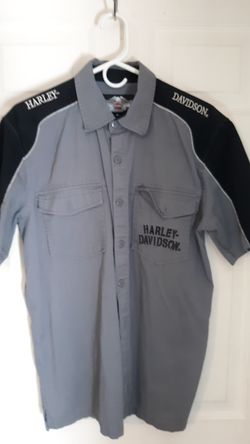 Harley-Davidson shirtsleeve button up shirt