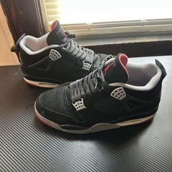 Jordan 4 Bred Size 12 Decent Condition 