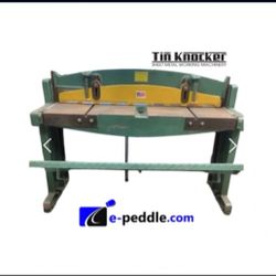 Tin Knocker 52 " Jump Shear - # TK-1652 16 GA -Foot Operated Shear (Excellent Condition)