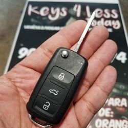 $120 in Upland Right Now | 2006-16 VW Volkswagen Audi Flip Key & Remote Copy (Jetta, Passat, Golf, CC, Beetle, Tiguan, A4, A3, S3 & more)