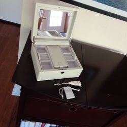 Leather Jewelry Storage Box