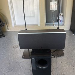 Sistema De Audio Bose + Center Klipsh