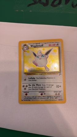 Wigglytuff Holo Pokémon Card 19/130