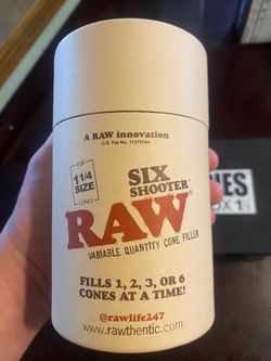 Raw 6 shooter cone filler