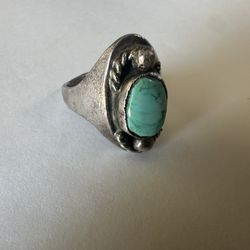 Silver Turquoise Ring