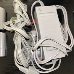 Wii Power Cord + Wii AV cable