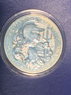 2024 Britannia & Liberty Silver 1 oz Coin BU