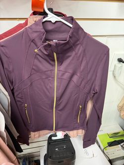 Purple Full-Zip Athletic Jacket Lululemon