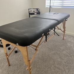 Massage table