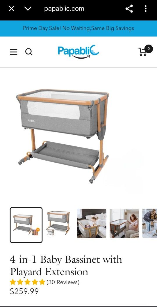 4-in-1 Baby Bassinet