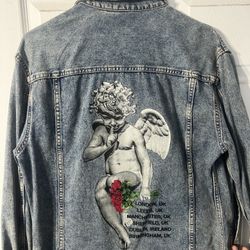 Jean Jacket Young Thug X YSL