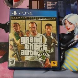 Grand Theft Auto V- (Sony PlayStation 4) 🚢🌳🚢