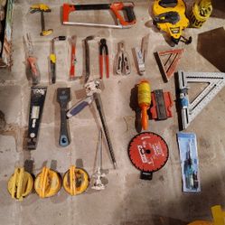 Whole Basement Of Contractors Tools! All Must Go !