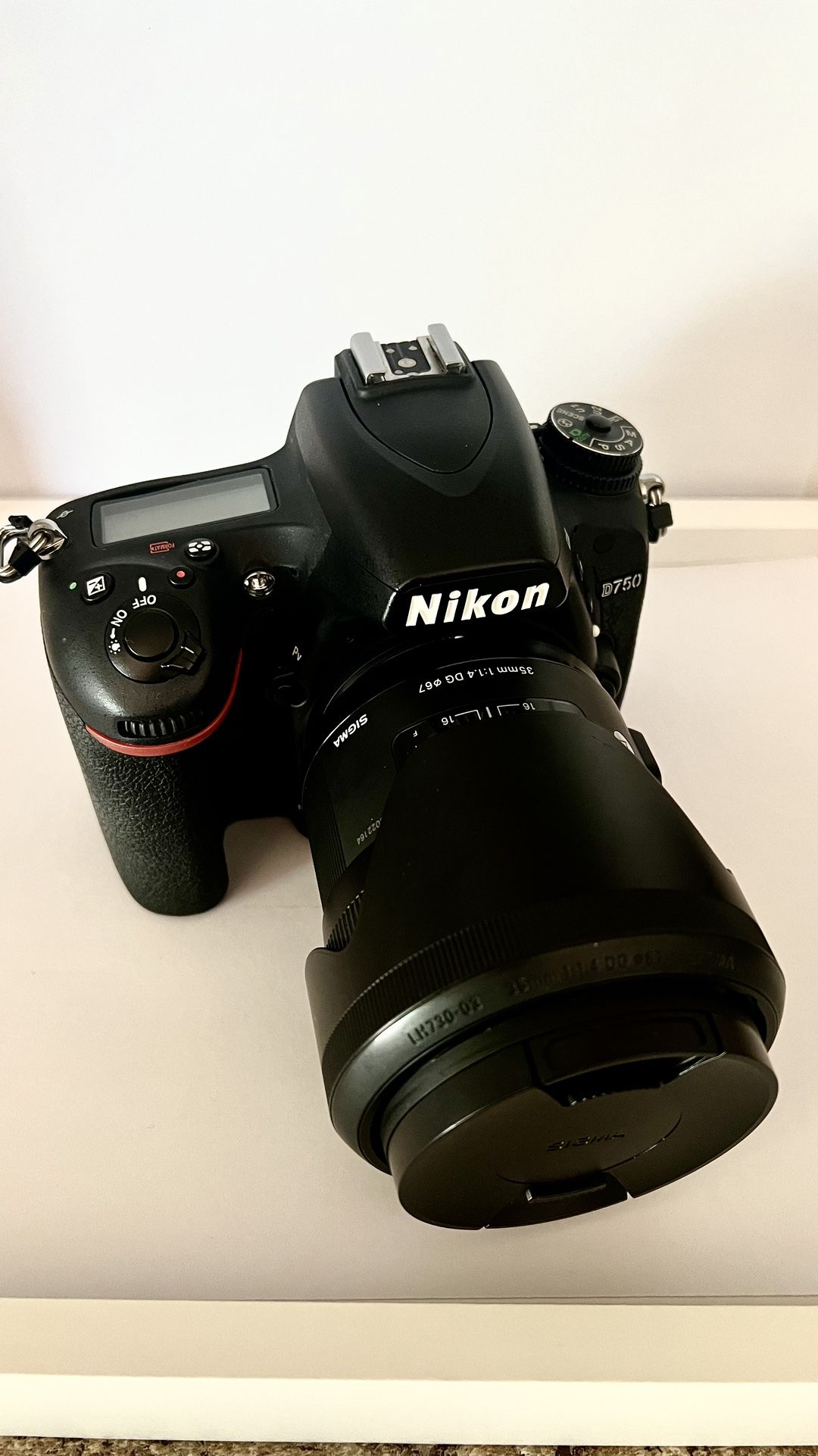 Nikon D750 With Sigma 35mm F1.4 Art DG HSM 