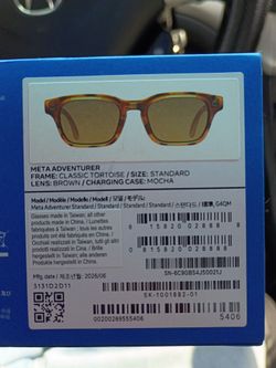 Meta adventure Brown lenses