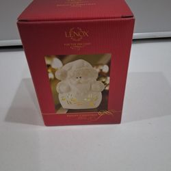 Lenox, Bright Christmas Santa Votive, New