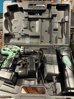 Drill Flash Light Batteries And Battery Charger