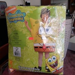 Sponge Bob square pants costume size Large 12-14