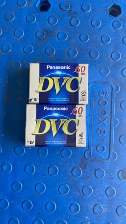 Two pack Panasonic dvc Ay-dvm60ej mini dv tape sealed brand new