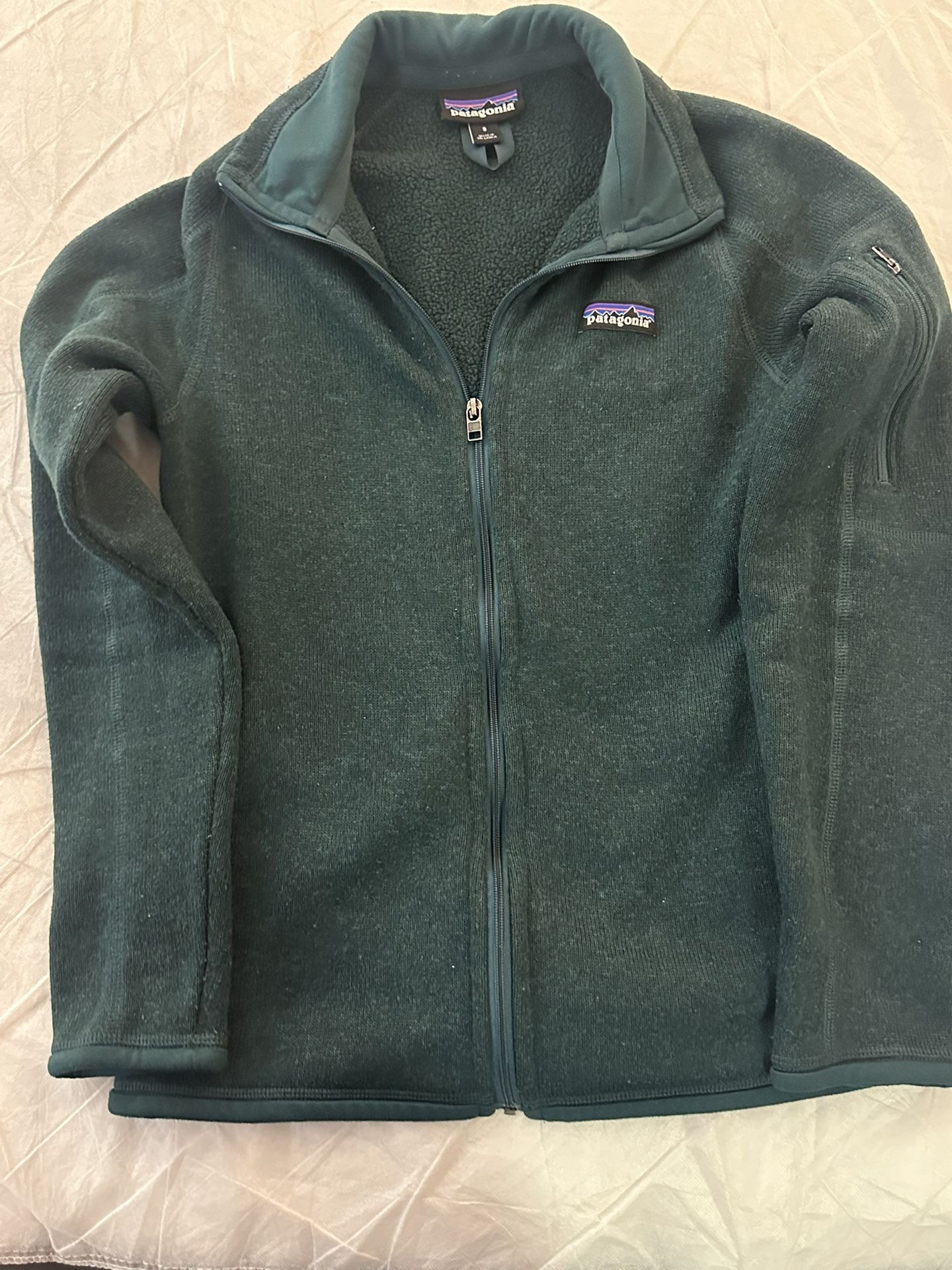 Patagonia Green Full-zip Fleece