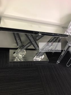 New Jasmine Mirrored Console Table