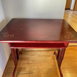 Vintage Child’s School Desk - Hand Painted 