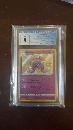 2021 Pokémon Shining Fates Hattrem Rev Foil