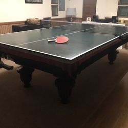 Ping Pong Table , Table Tennis Conversion Top