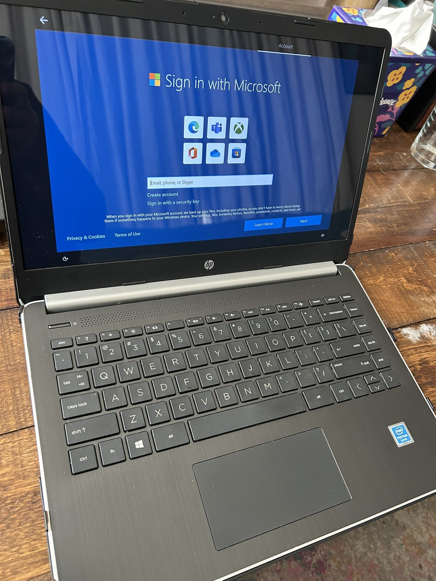 14 in. HP laptop Windows 10 2019