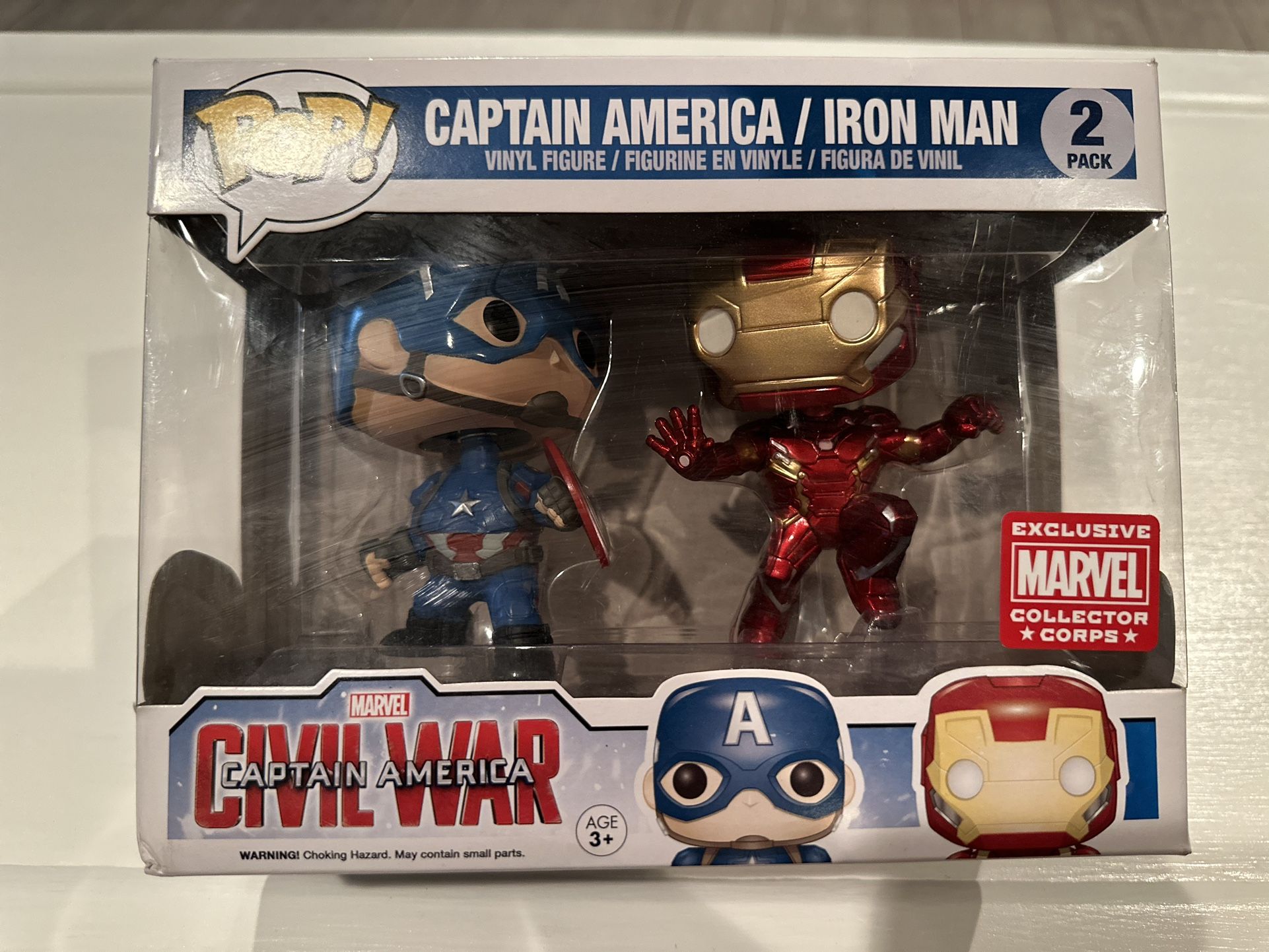 Captain America/ Iron Man Funko $35